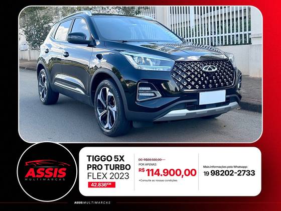 CAOA CHERY TIGGO 5X PRO 1.5 VVT TURBO iFLEX CVT
